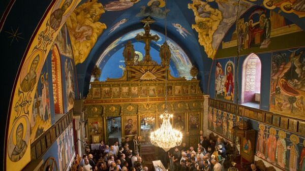 Греческая православная церковь Святого Порфирия в Газе - Sputnik Узбекистан