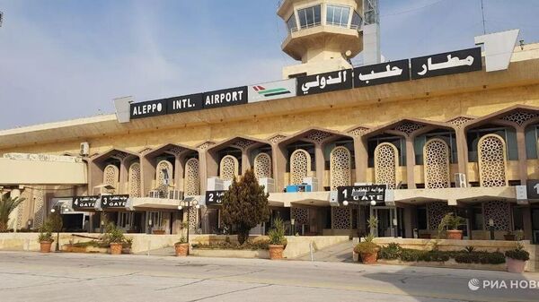 Аэропорт сирийского Алеппо. Архивное фото - Sputnik Узбекистан