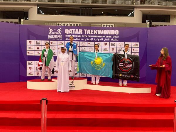 Таэквондисты из Узбекистана завоевали шесть медалей на турнире Qatar Open - Sputnik Ўзбекистон