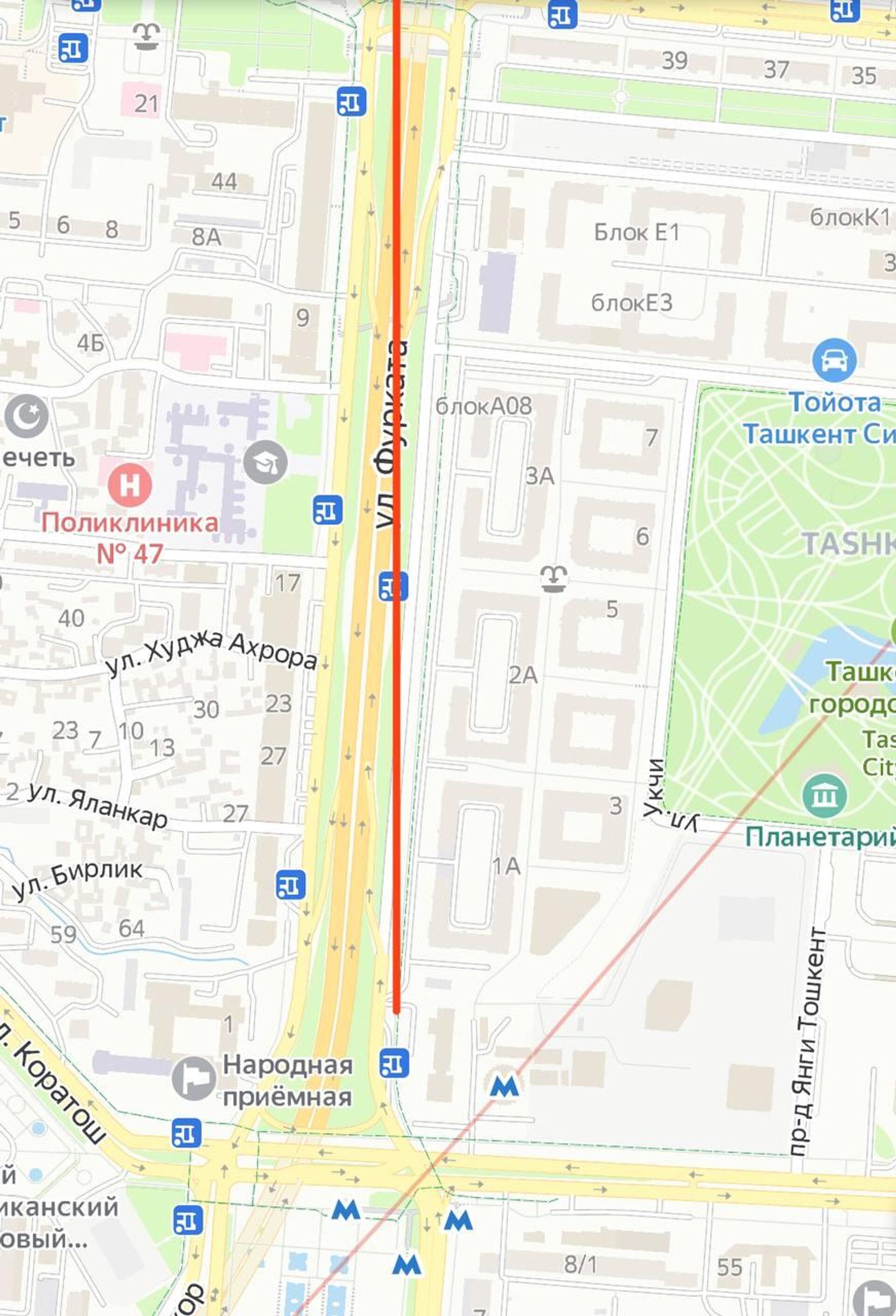 Улица Фурката будет частично перекрыта - Sputnik Ўзбекистон, 1920, 29.10.2023