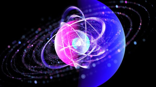 Illyustrativnoe izobrajenie atomnogo yadra - Sputnik O‘zbekiston
