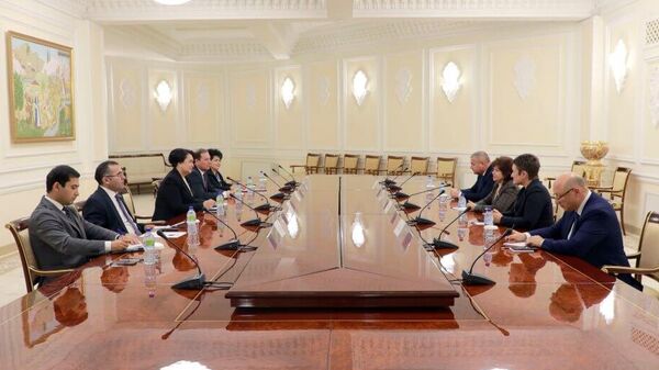 Встреча с депутатами Палаты представителей Национального собрания Республики Беларусь. - Sputnik Узбекистан