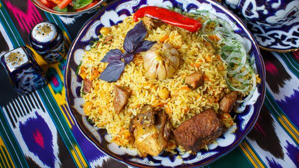 Плов. - Sputnik Ўзбекистон