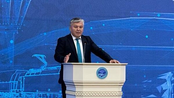 Арзыбек Кожошев выступил на Ташкентском Транспортном форуме - Sputnik Ўзбекистон