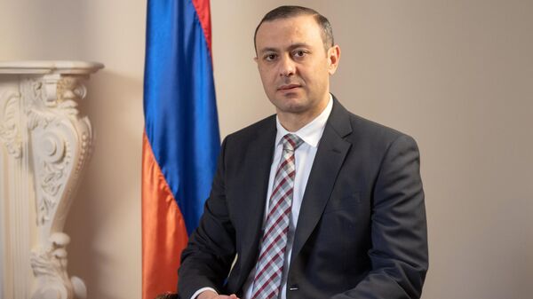 Sekretar Soveta bezopasnosti Armenii Armen Grigoran. - Sputnik O‘zbekiston