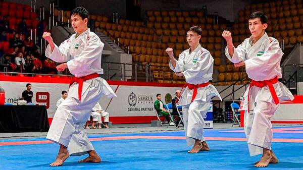 Чемпионат Азии среди юниоров и молодежи по каратэ WKF. - Sputnik Узбекистан