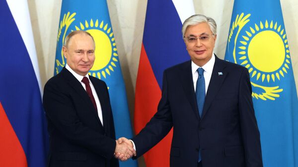 Vizit prezidenta RF V. Putina v Kazaxstan - Sputnik O‘zbekiston