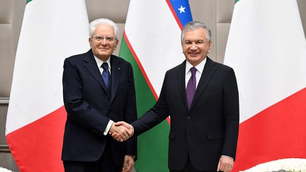 Шавкат Мирзиёев и Серджо Маттарелла провели переговоры по итогам которых принят ряд документов  - Sputnik Узбекистан