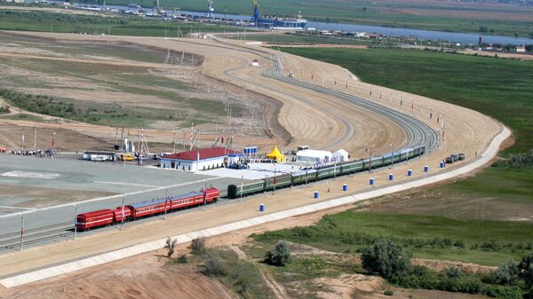 Transportniy koridor Sever-Yug. - Sputnik O‘zbekiston