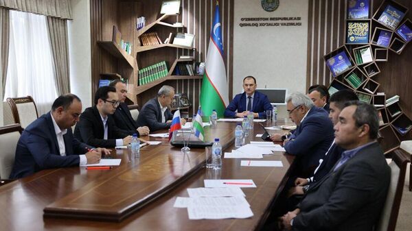  Узбекистан и Россия: сотрудничество в аграрной сфере укрепляется - Sputnik Ўзбекистон