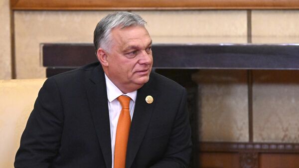 Премьер-министр Венгрии Виктор Орбан . Архивное фото - Sputnik Узбекистан