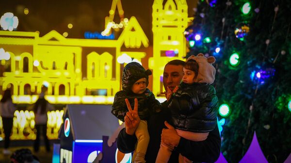 Новогоднее настроение в Ташкенте - Sputnik Ўзбекистон