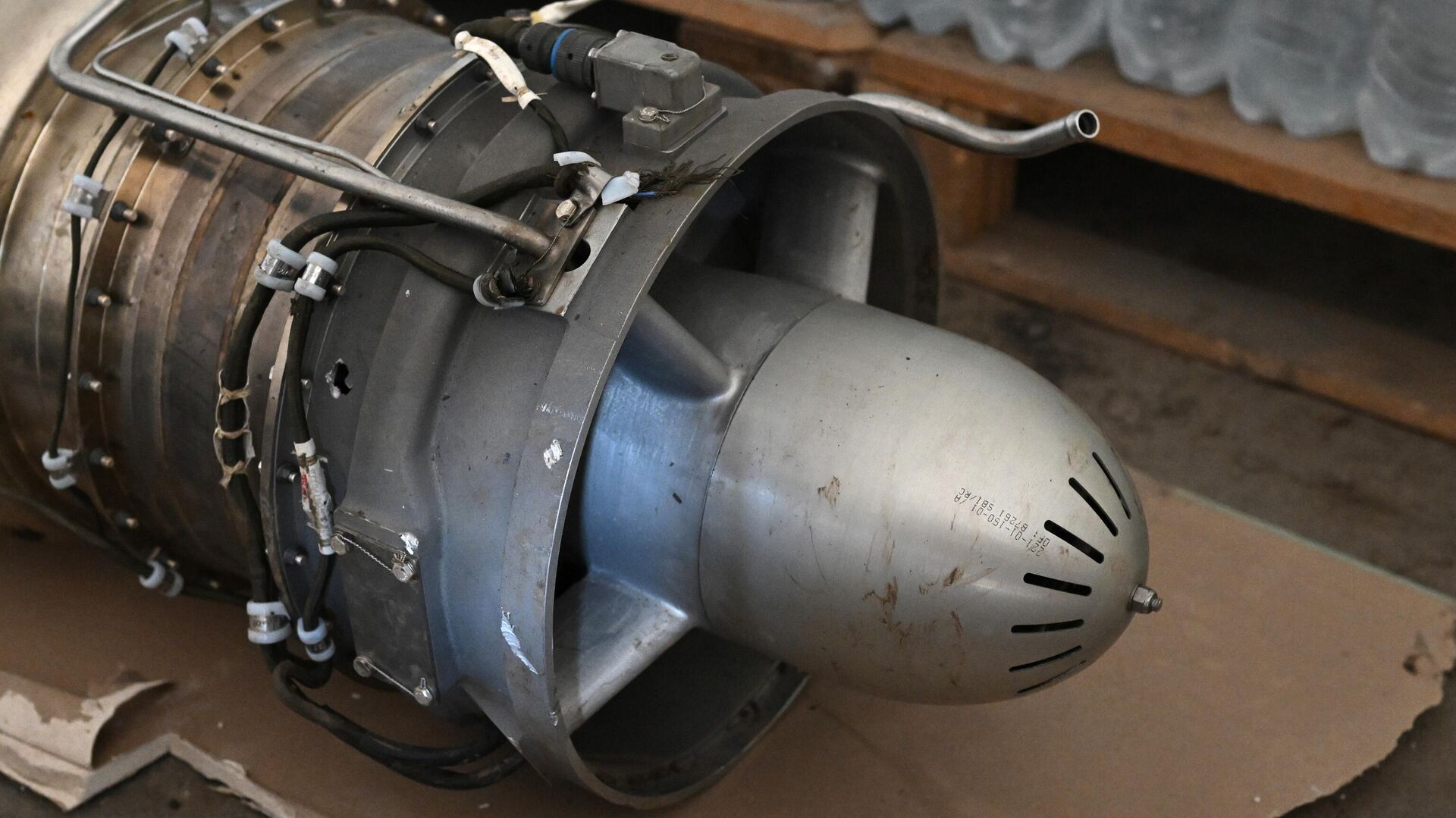 Двигатель британо-французской ракеты Storm Shadow. Архивное фото - Sputnik Ўзбекистон, 1920, 22.01.2024