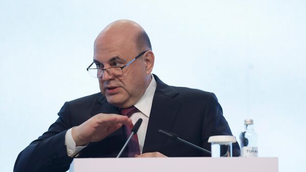 Premyer-ministr RF M. Mishustin prinyal uchastie v zasedanii Yevraziyskogo mejpravitelstvennogo soveta v Alma-Ate - Sputnik O‘zbekiston