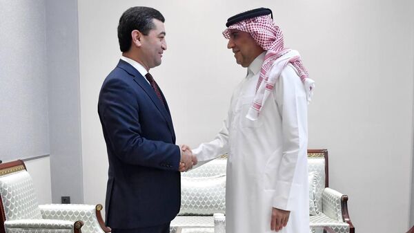 Глава МИД Узбекистана Бахтиёр Саидов провел встречу с послом Катара Хасаном Хамзой Хашимом - Sputnik Узбекистан