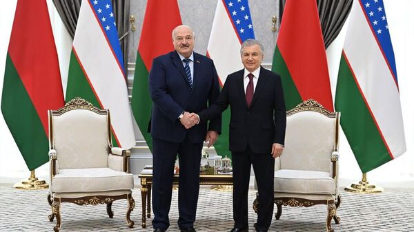 Переговоры Шавката Мирзиёева и Александра Лукашенко. - Sputnik Узбекистан