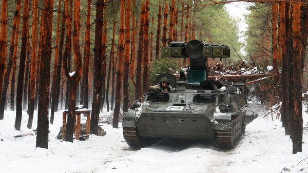 Зенитно-ракетное подразделение Ивановского соединения ВДВ в зоне спецоперации в ЛНР. - Sputnik Ўзбекистон