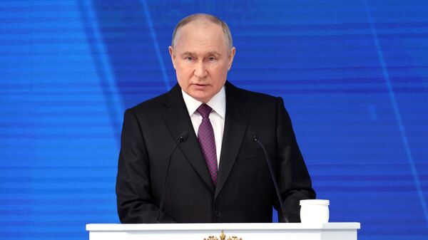 Poslanie prezidenta RF V. Putina Federalnomu Sobraniyu - Sputnik O‘zbekiston