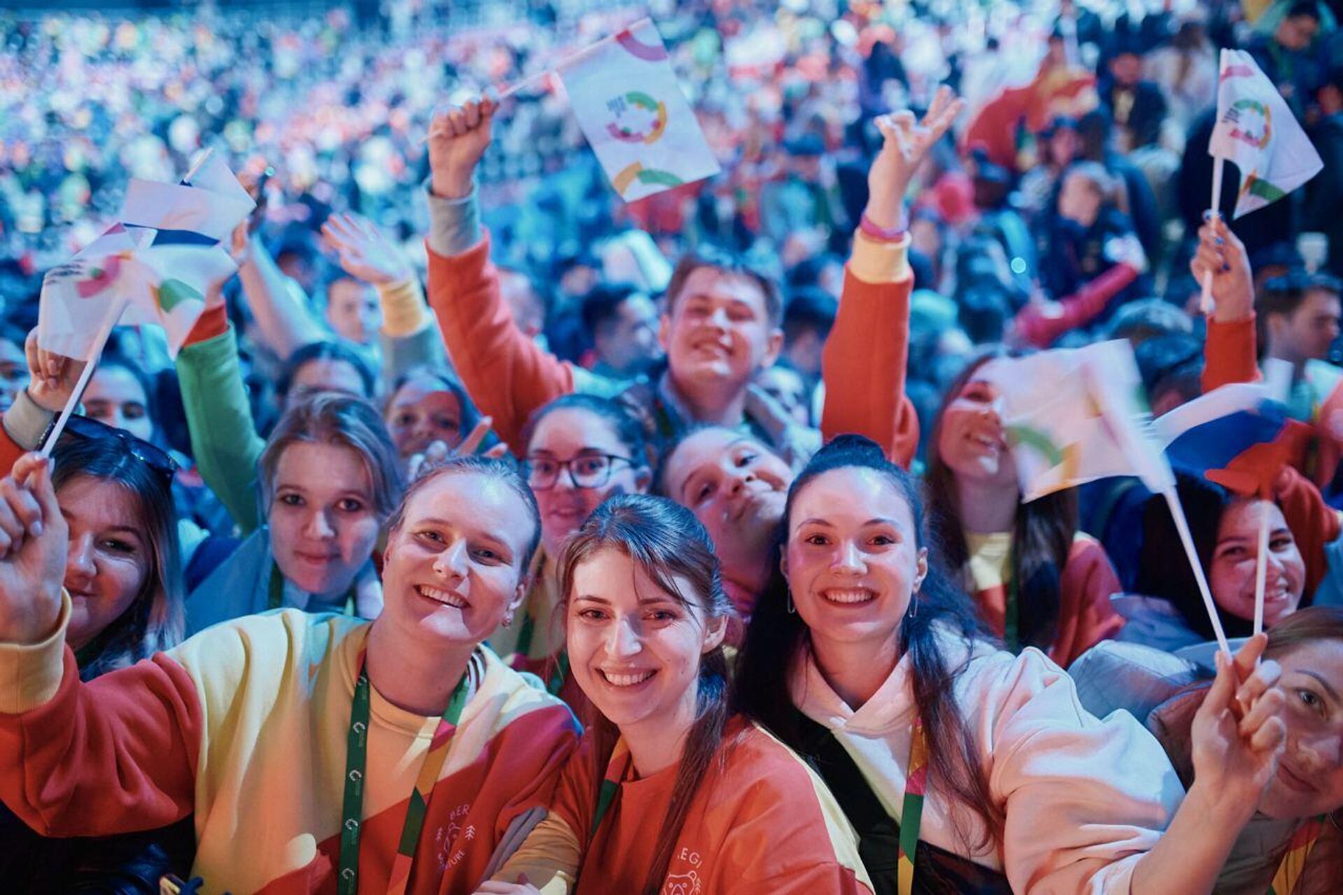 В Сириусе прошла торжественная церемония открытия Всемирного фестиваля молодёжи - Sputnik Узбекистан, 1920, 03.03.2024