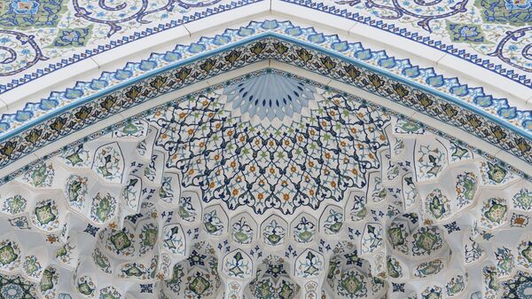 Орнамент у портала (арки) мечети Минор - Sputnik Узбекистан
