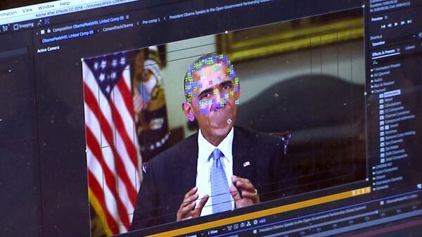 Изображение на основе фальшивого видео с участием экс-президента США Барака Обамы - Sputnik Узбекистан