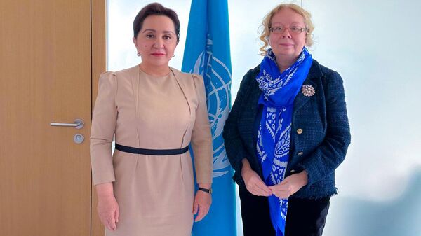  Председатель Сената провела встречу с заместителем Генерального секретаря ООН в Женеве  - Sputnik Узбекистан