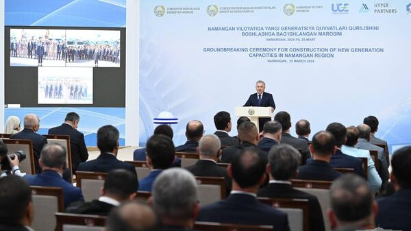В Намангане дан старт строительству трех энергообъектов - Sputnik Узбекистан