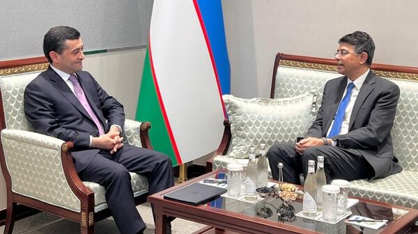 Посол Индии Маниш Прабхат завершает свою дипломатическую миссию в Узбекистане - Sputnik Узбекистан