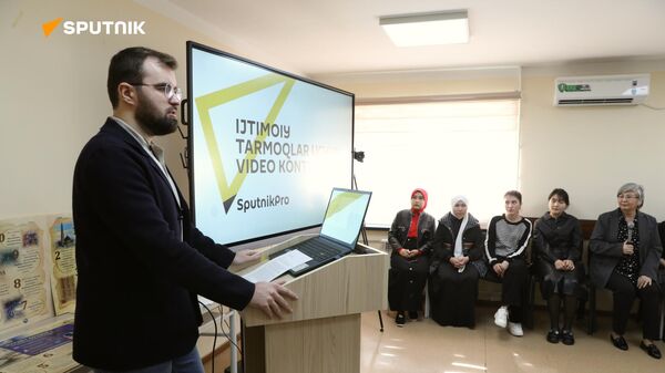 Как прошел мастер-класс SputnikPro в Ташкенте  - Sputnik Узбекистан