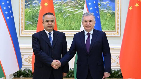Шавкат Мирзиёев принял делегацию Китайской Народной Республики во главе с председателем Народного правительства Синьцзян-Уйгурского автономного района Эркином Туниязом - Sputnik Узбекистан