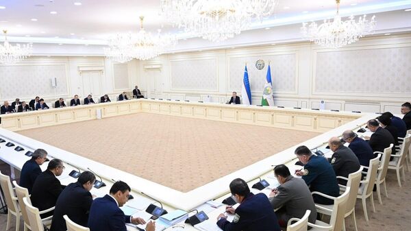 Президент Узбекистана провел видеоселекторное совещание, посвященное весеннему сезону посадки в рамках проекта Яшил макон и совершенствованию управления отходами - Sputnik Узбекистан