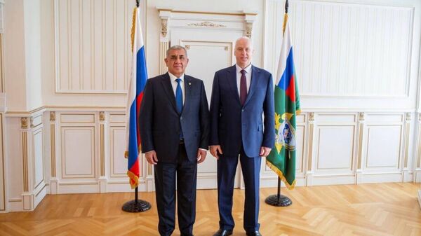 Predsedatel SK Rossii provel rabochuyu vstrechu s Generalnim prokurorom Respubliki Uzbekistan - Sputnik O‘zbekiston