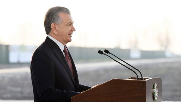 Президент Шавкат Мирзиёев принял участие в церемонии запуска строительства ряда объектов на территории Нового Ташкента - Sputnik Ўзбекистон