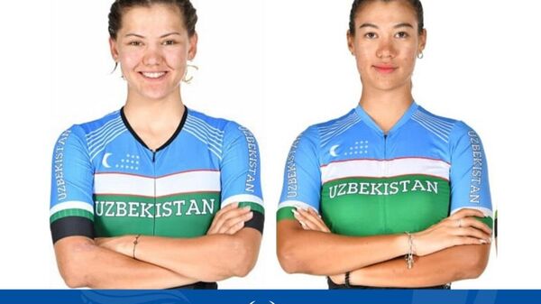 Женская команда Узбекистана Tashkent City Women Cycling Team по велотреку  - Sputnik Ўзбекистон