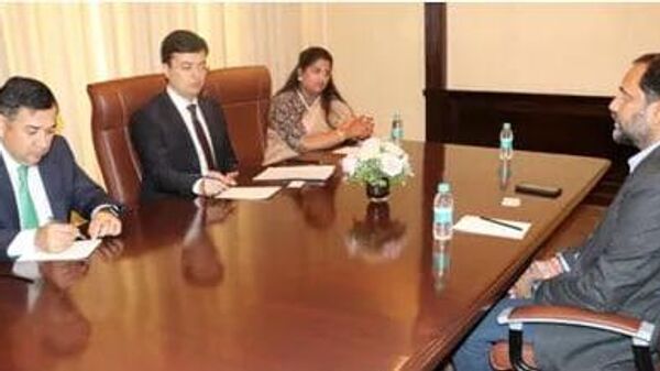 Узбекские дипломаты обсудили перспективы двустороннего сотрудничества с компаниями индийского штата Телангана - Sputnik Узбекистан