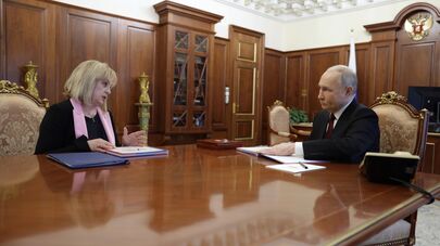 Президент Владимир Путин встретился с главой Центризбиркома Эллой Памфиловой
