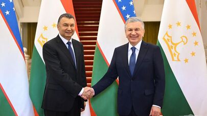 Встреча Шавката Мирзиёева с премьер-министром Республики Таджикистан Кохиром Расулзода