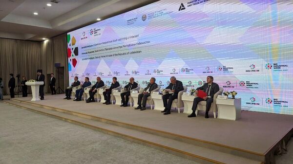 Главная пленарная сессия: Промышленная кооперация в Центральной Азии: региональный фокус - Sputnik Ўзбекистон