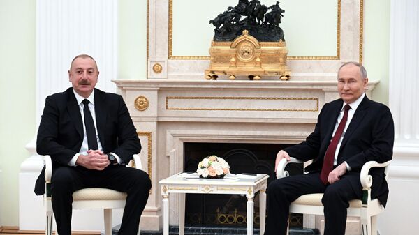 Переговоры президентов России и Азербайджана - Sputnik Узбекистан