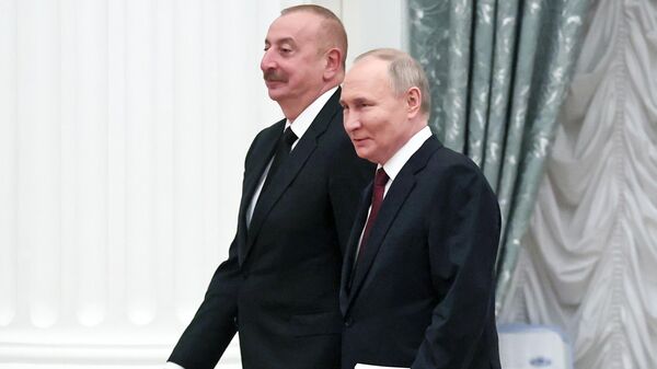Переговоры президентов России и Азербайджана - Sputnik Ўзбекистон