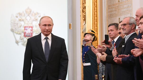 Инаугурация президента России В. Путина - Sputnik Ўзбекистон