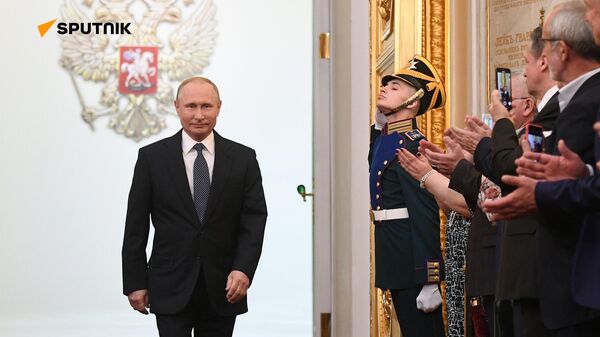 Инаугурация президента России Владимира Путина — прямая трансляция - Sputnik Узбекистан