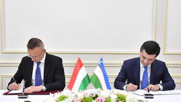 Глава МИД Узбекистана провел встречу с министром иностранных дел и торговли Венгрии - Sputnik Узбекистан