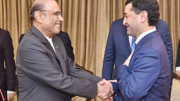 Radi bit prinyatim E.P. Asifom Ali Zardari, Prezidentom Pakistana - Sputnik O‘zbekiston