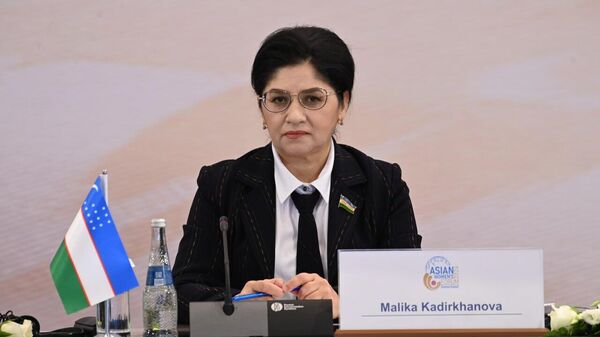 Председатель Комитета Сената Олий Мажлиса по вопросам женщин и гендерного равенства Малика Кадирханова - Sputnik Узбекистан