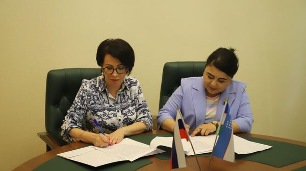 Представительство Россотрудничества в РУз и Государственный музей искусств Узбекистана подписали меморандум - Sputnik Узбекистан