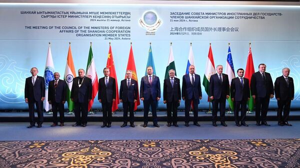 Заседание глав внешнеполитических ведомств стран членов ШОС в Астане - Sputnik Узбекистан