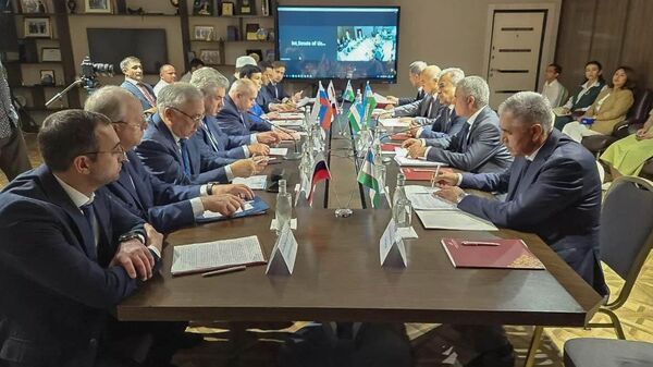 Состоялось 9 заседание Комиссии по сотрудничеству Сената Олий Мажлиса РУз и Совета Федерации Федерального Собрания РФ  - Sputnik Узбекистан