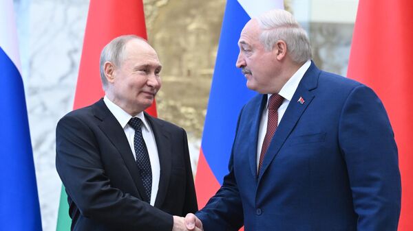Rabochiy vizit prezidenta Vladimira Putina v Belorussiyu. Den vtoroy - Sputnik O‘zbekiston