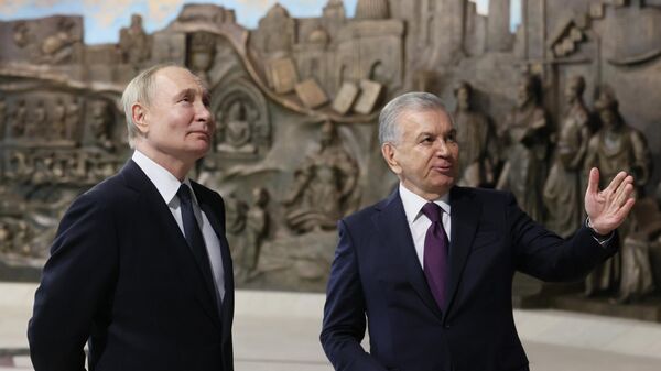 Государственный визит Владимира Путина в Узбекистан — прямая трансляция - Sputnik Узбекистан